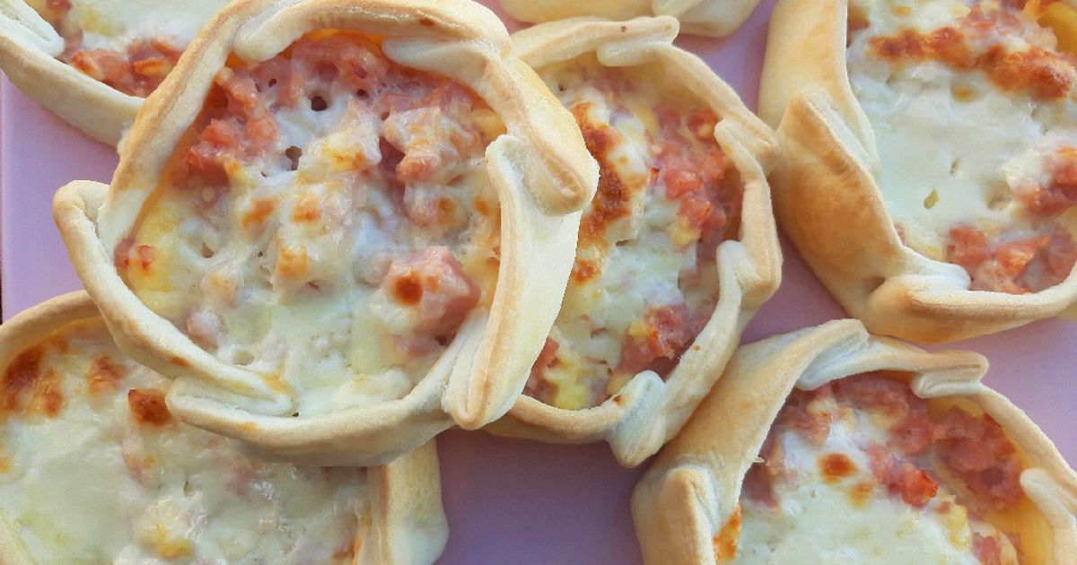 canasta de jamon y queso